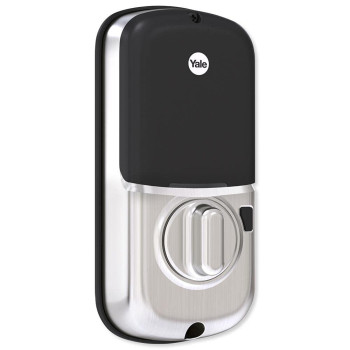 Yale Assure Lock Sl Key Free Smart Lock With Touchscreen Keypad Works With Apple Homekit And Siri Yrd256Im1619 In Satin Ni