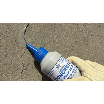 Bluestar Flexible Concrete Hairline Crack Filler Gray Diy No Special Tools Needed Fill Small Cracks In Concrete Driveways