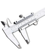 Spurtar Vernier Caliper 6 Stainless Steel Caliper Measuring Tool 06Inch0150Mm Manual Micrometer Non Digital Calipers 00