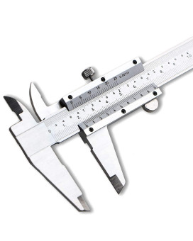 Spurtar Vernier Caliper 6 Stainless Steel Caliper Measuring Tool 06Inch0150Mm Manual Micrometer Non Digital Calipers 00