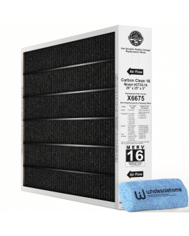 Lennox X6675 20X25X5 Air Filter Lennox Healthy Climate Carbon Clean Merv 16 Home Furnace Filter For Hvac System With Wholesaleh