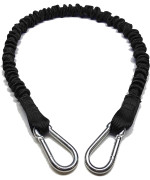 Boat Lines Dock Ties Boat Dock Tie Bungee Cords 24 Hooked Ends Uv Protected Bungee Cords Set Of 2 Made In Usa Black