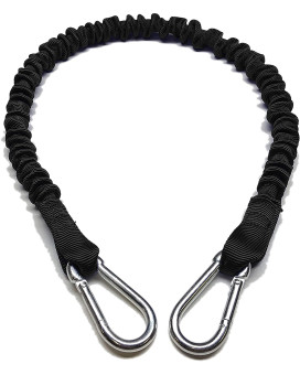 Boat Lines Dock Ties Boat Dock Tie Bungee Cords 24 Hooked Ends Uv Protected Bungee Cords Set Of 2 Made In Usa Black