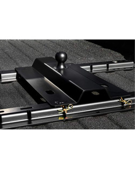 Eazlift 48554 Gooseneck Ball Plate For 5Th Wheel Rails 1 Pack