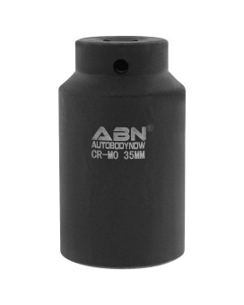 Abn Axle Nut Socket 35Mm 12In Drive 6 Point Universal For All Vehicle 6Pt Installation Removal Repair