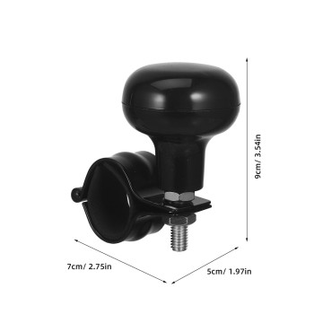 Winomo Steering Wheel Spinner Black Steering Wheel Knob Auxiliary Booster Aid Control Handle Ball