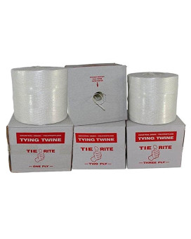 Sgt Knots Polypropylene Tying Twine Bundling Twine For Pulling Loading Packing Weather Resistant Pull Line 156 Lb Tensi