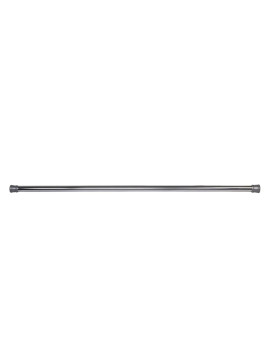 Design House Adjustable Shower Rod 43Inch72Inch Chrome