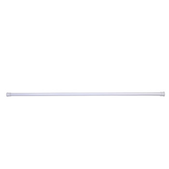 Design House 564195 Classic Adjustable 51 To 86Inch Shower Rod For Bathroom White