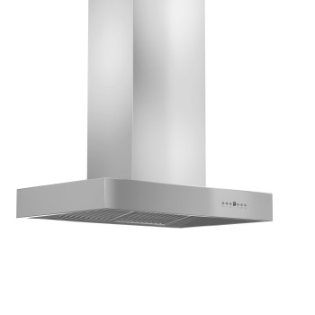 Zline 36 Ducted Remote Blower Island Mount Range Hood In Stainless Steel Kecomirs36400