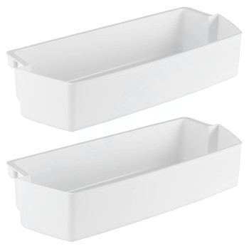 Upgraded Lifetime Appliance 2 Set 2187172 Door Shelf Bin Compatible With Whirlpool Refrigerator