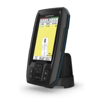 Garmin Striker 4Cv With Transducer 4 Gps Fishfinder With Chirp Traditional And Clearvu Scanning Sonar Transducer And Built In