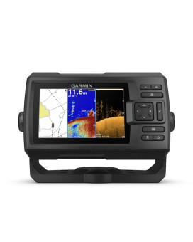 Garmin 0100187200 Striker 5Cv With Transducer 5 Gps Fishfinder Chirp Traditional And Clearvu Scanning Sonar Transducer Bu