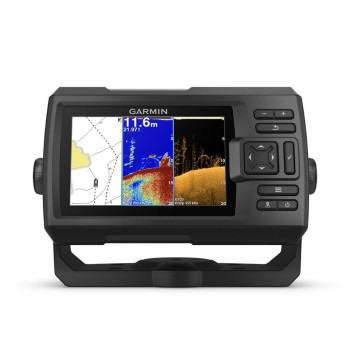 Garmin 0100187200 Striker 5Cv With Transducer 5 Gps Fishfinder Chirp Traditional And Clearvu Scanning Sonar Transducer Bu