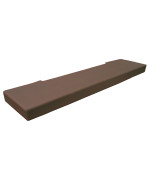 Kidkusion Soft Seat Hearth Pad Made In Usa Brown 90 X 14 Fireplace And Hearth Protection