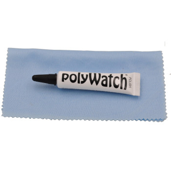 New Polywatch Plastic Crystal Glass Polish Scratch Remover Repair Tool Set With Cloth