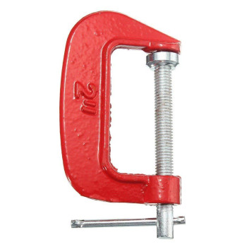 Wideskall 2 X 1 Inch Heavy Duty Malleable C Clamp Pack Of 5