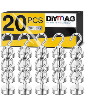 Diymag Magnetic Hooks 30Lbs Heavy Duty Magnetic Hooks Cruise For Hanging Super Strong Magnet Hooks For Cruise Cabin Refriger