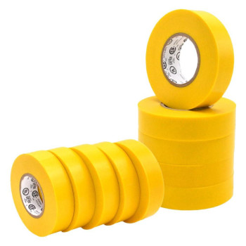 Wod Etc766 Professional Grade General Purpose Yellow Electrical Tape Ulcsa Listed Core Vinyl Rubber Adhesive Electrical Tape