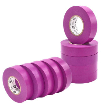 Wod Etc766 Professional Grade General Purpose Purple Electrical Tape Ulcsa Listed Core Vinyl Rubber Adhesive Electrical Tape