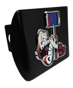 Harley Quinn Black Metal Hitch Cover