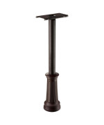 Architectural Mailboxes 7509Rz10 Architectural Mailboxes Redondo Mailbox Post Rubbed Bronze