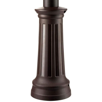 Architectural Mailboxes 7509Rz10 Architectural Mailboxes Redondo Mailbox Post Rubbed Bronze