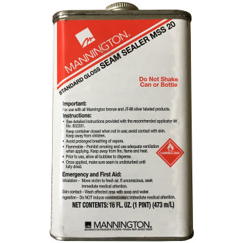 Mannington Mss 20 Standard Gloss Vinyl Flooring Seam Sealer Kit 1 Pint With Applicator Bottle