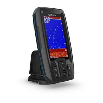 Garmin Striker Plus 4 With Dualbeam Transducer And Protective Cover 4 Inch Screen 0100187000