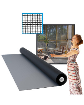 Doca Window Screen Replacement Repair Kit 96 X 100 Fiberglass Mesh Roll Easy Diy For Window Screen Door Pool Porch