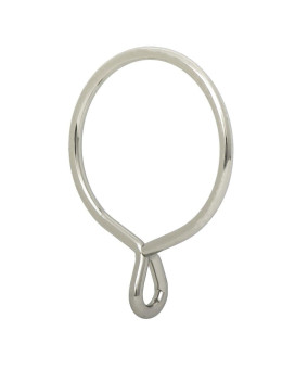 Ivilon Drapery Eyelet Curtain Rings 23 Ring For Curtain Hook Pins Set Of 14 Brushed Nickel