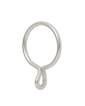 Ivilon Drapery Eyelet Curtain Rings 17 Ring For Curtain Hook Pins Set Of 14 Satin Nickel