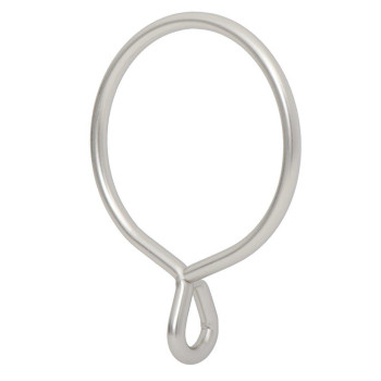 Ivilon Drapery Eyelet Curtain Rings 23 Ring For Curtain Hook Pins Set Of 14 Satin Nickel