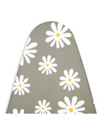 Encasa Ironing Board Covers 18 X 49 Inch Drawstring Tightening With Thick 3 Mm Felt Padding Easy Fit Scorch Resistant Print