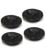 The Rop Shop 4 New Black Rubber Grease Plug Hub Dust Caps For Alko Trailer Camper Rv Axle