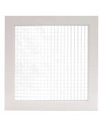 14 X 14 Cube Core Eggcrate Return Air Grille Aluminum Rust Proof Hvac Vent Duct Cover White Outer Dimensions 1575 X