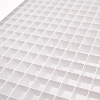 14 X 14 Cube Core Eggcrate Return Air Grille Aluminum Rust Proof Hvac Vent Duct Cover White Outer Dimensions 1575 X