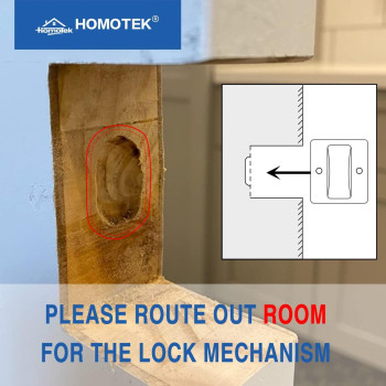 Homotek Privacy Sliding Door Lock With Pull Oil Rubbed Brass Replace Old Or Damaged Pocket Door Locks Quickly And Easily 234