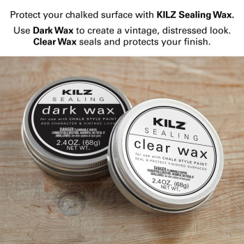 Kilz Protective Sealing Wax Interior Clear 24 Ounces