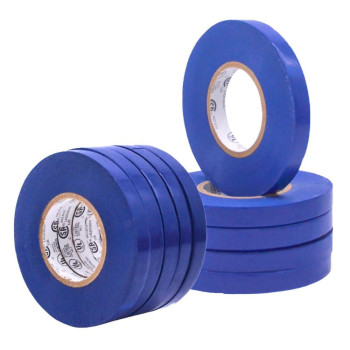 Wod Etc766 Professional Grade General Purpose Blue Electrical Tape Ulcsa Listed Core Vinyl Rubber Adhesive Electrical Tape 3