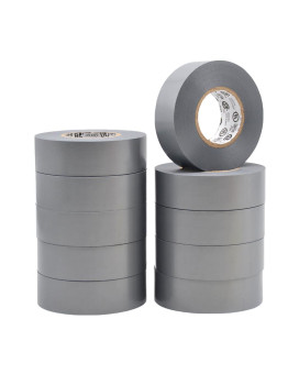 Wod Etc766 Professional Grade General Purpose Gray Electrical Tape Ulcsa Listed Core Vinyl Rubber Adhesive Electrical Tape 1