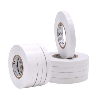 Wod Etc766 Professional Grade General Purpose White Electrical Tape Ulcsa Listed Core Vinyl Rubber Adhesive Electrical Tape 3