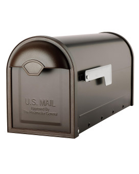 Architectural Mailboxes 8830Rz10 Winston Post Mount Mailbox Rubbed Bronze