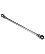 Mountain 16X18Mm Double Box Universal Spline Reversible Ratcheting Wrench 90 Tooth Design Long Flexible Reversible Mtnrm161