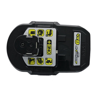 Ryobi P164 2 Pack Of P193 60 Amp Hour 18V Lithium Ion Batteries W Onboard Fuel Gauge