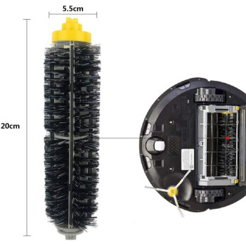 Dld Accessory For Irobot Roomba 600 610 620 650 Series Vacuum Cleaner Replacement Part Kit Includes 3 Pack Filter Side Brush