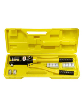 Abn Hydraulic Crimper Cable Crimping Tool 11 Crimper Dies 16 Ton Battery Cable Crimper Cable Crimper Lug Crimper