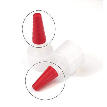 Yorker Dispensing Caps Long Overcap Red Sealer Tip Replacement Extra Caps 36