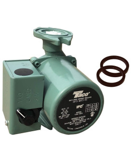 Taco 0015Msf3Ifc 3 Speed Circulator Cast Iron 120 Hp Pump