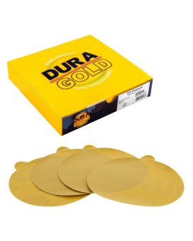 Duragold Premium 6 Gold Psa Sanding Discs 800 Grit Box Of 50 Self Adhesive Stickyback Sandpaper For Da Sander Finishin